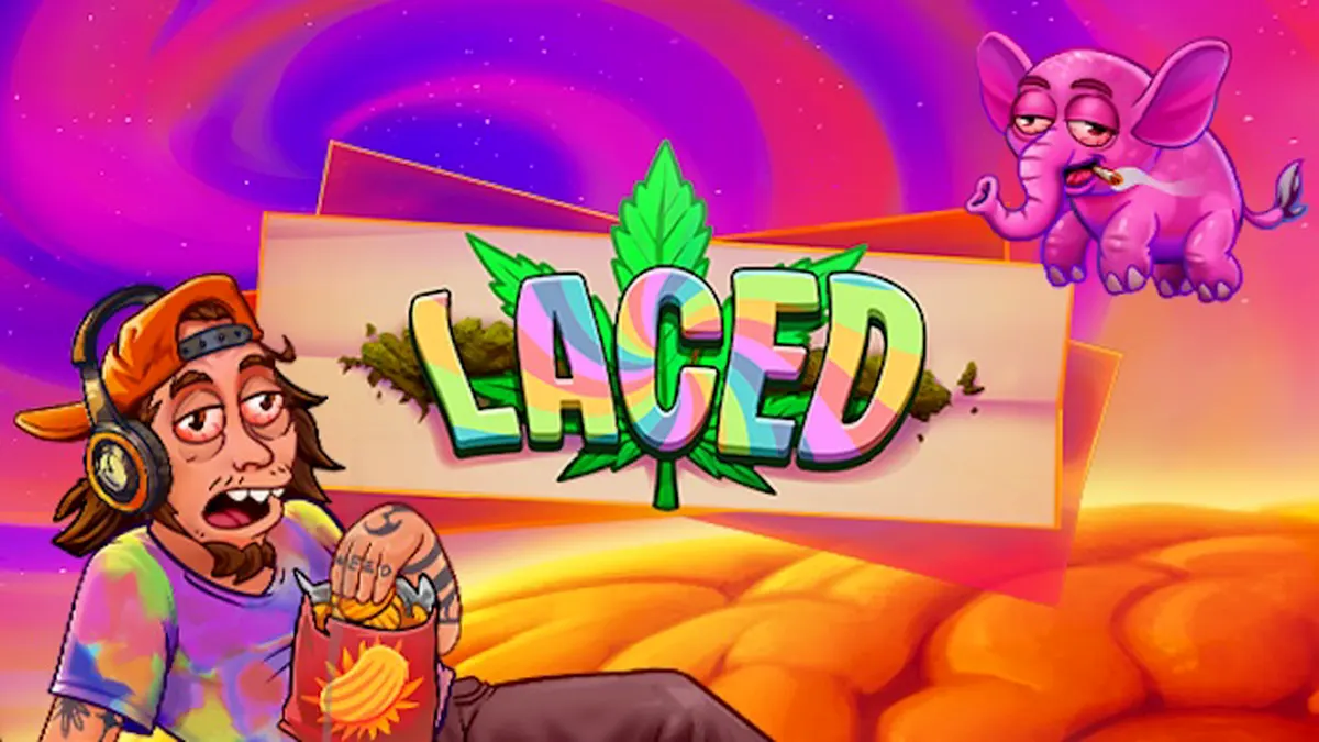 Interface do slot Laced em um dispositivo móvel